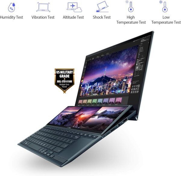 ⁦الجيل الحادي عشر شاشتين لمس  Asus ZenBook UX482EA Core i5-1135G7⁩ - الصورة ⁦4⁩