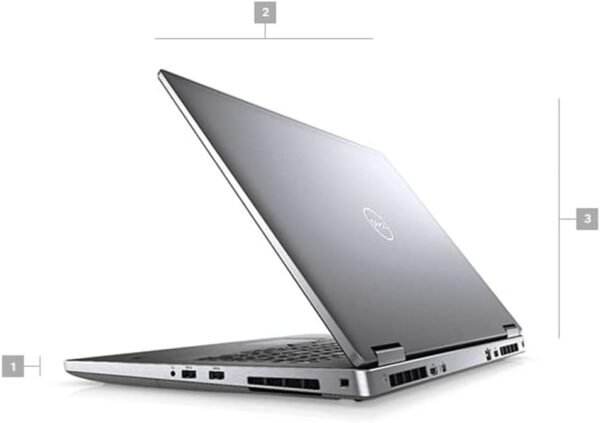 ⁦Dell Precision 7740 Xeon E2286M Workstation Laptop الجيل التاسع⁩ - الصورة ⁦3⁩