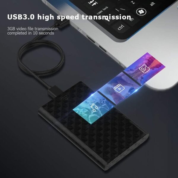 ⁦Lenovo USB Case  S-02 كيس هارد خارجي 2.5⁩ - الصورة ⁦3⁩
